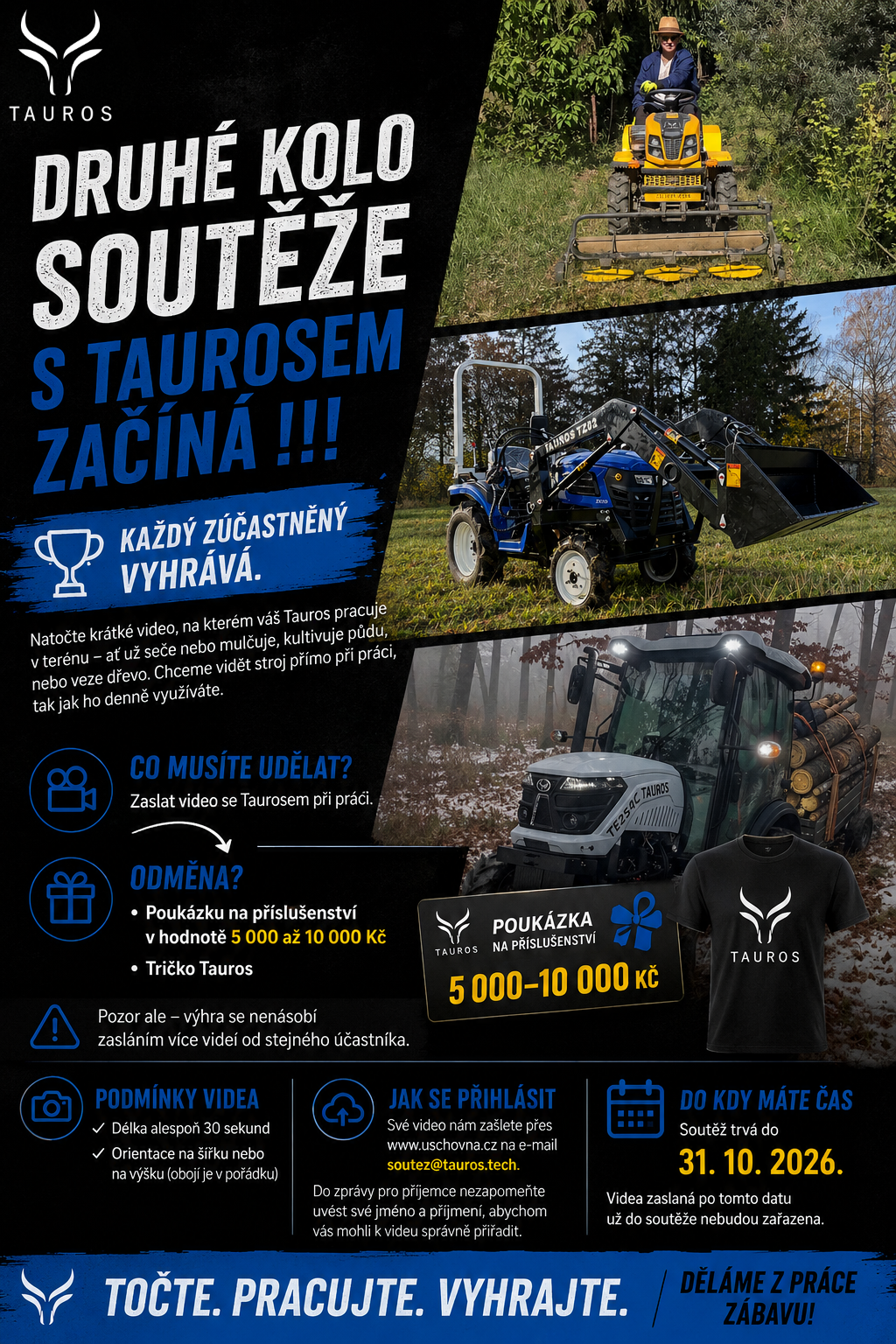 Druhé kolo soutěže Tauros
